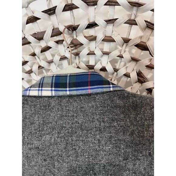 Recycle Brand Pure Wool Gray Flannel Sport Coat – Made in Italy – 40R - Picture 9 of 11